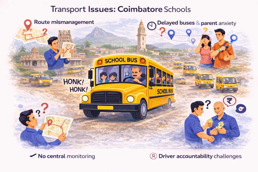 School Bus Tracker Coimbatore