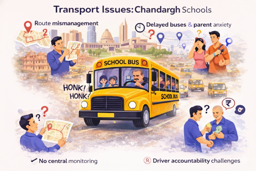 School Bus Tracker Chandigarh