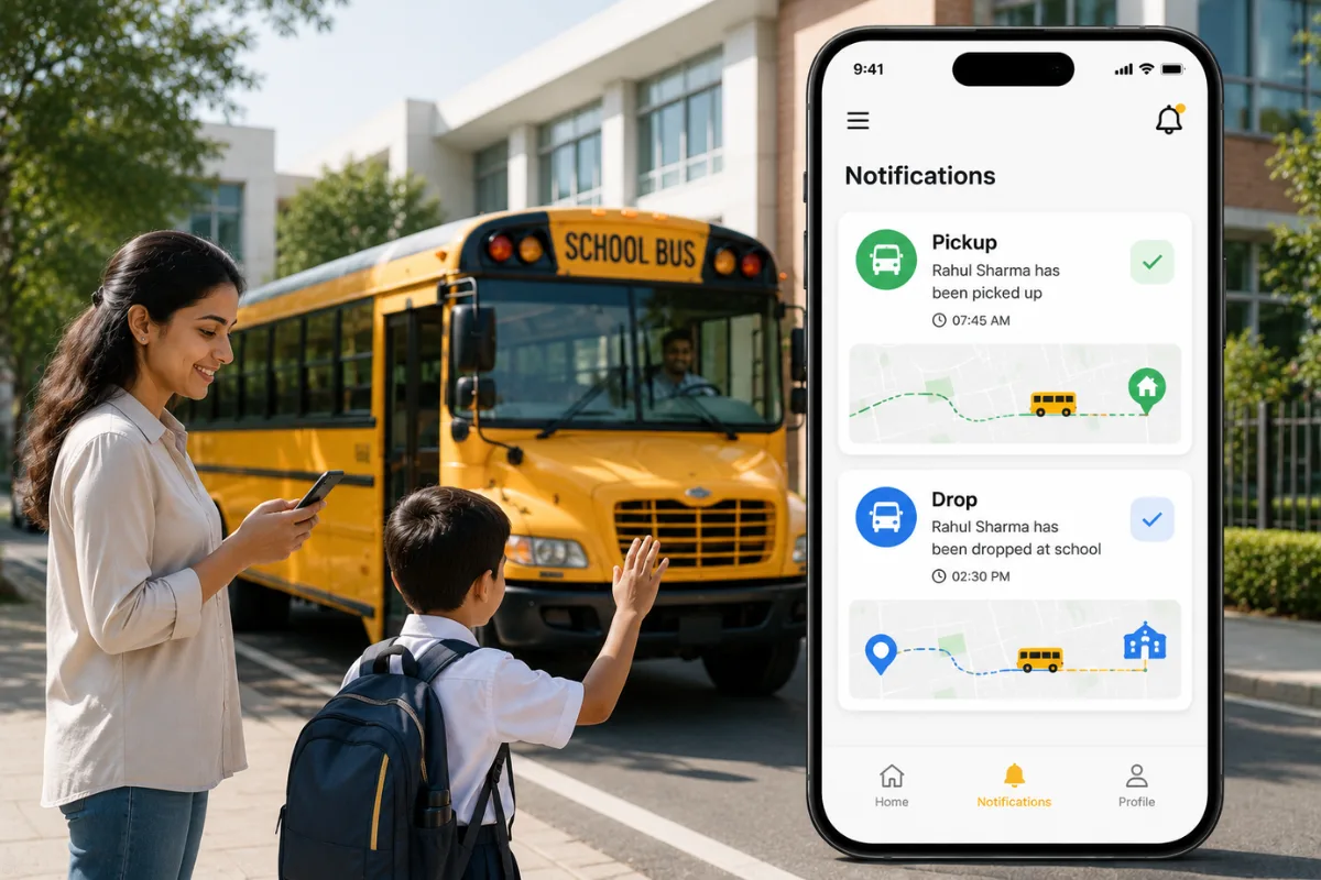 Pickup and Drop Notifications